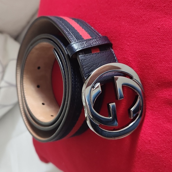 Authentic Gucci Monogram Belt - Picture 1 of 4